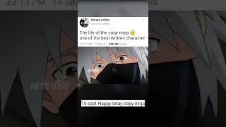 life of kakashi hatake #naruto#narutoshippuden#naruto#narutoshorts#viral#obito#kakashi