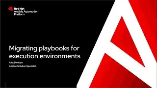 Migrating Playbooks for Execution Environments