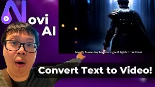 Transform Texts into Videos Instantly Using AI! | Novi AI Review!