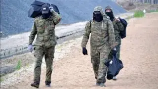 Шиес. Люди с оружием.