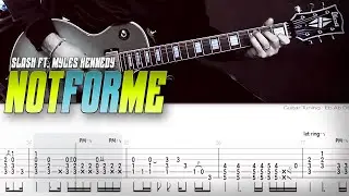 Not for me | Slash' ft. Myles Kennedy | guitar cover with solo + live tabs