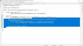 8.69   Adding a custom filter using addFilterAfter method