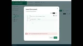 Create database in MongoDB