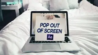 POP OUT OF SCREEN EFFECT (After Effects)