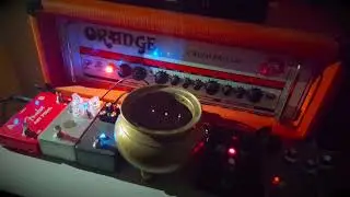 Drone Doom Metal Pedalboard (Life Pedal/RAT/Model FeT/Orange CR120)