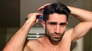 Men's How-To Travel Haircut: Idiot Cuts His Hair With a Beard Trimmer