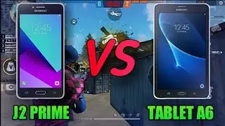 FREE FIRE J2 PRIME VS TABLET A6 X1 ( quem e melhor)