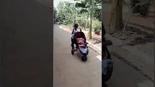 bayi gemoy cantik jalan jalan palah ngantuk 😍🥰🥰