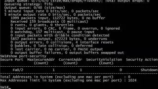 221 Port Security Sticky MAC Address Lab