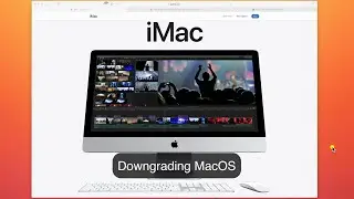 Mac OS - How to create a USB installer and downgrade