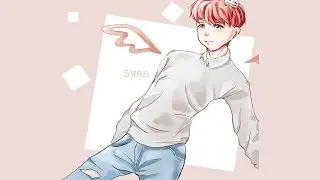 BTS Suga - Speedpaint [ Paint Tool SAI ]
