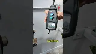 Como verificar a rpm do motor com tacômetro