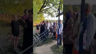 Макавей 2021, освещение воды , Вечерняя служба, накануне престольного праздника