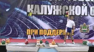 Кубок губернатора Калужской области 2013 г, рывок 73 кг, Шупило Андрей, Вильган Андрей