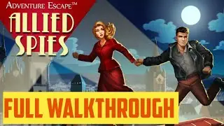 AE Mysteries ALLIED SPIES Full Game Walkthrough (Haiku Games)
