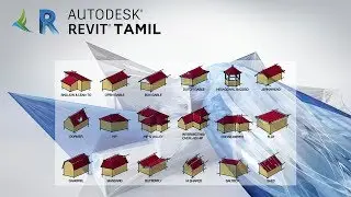 Roof, Roof By Foot Print, Roof By Extrusion, Work Plan | Revit Lesson - 06 - Tamil