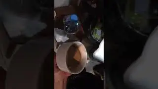 Latte Art 👽👽👽 Как делать волну с сердечками