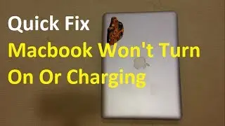 How to quick fix macbook wont turn on. ( In 2 min) SOLVED!!!