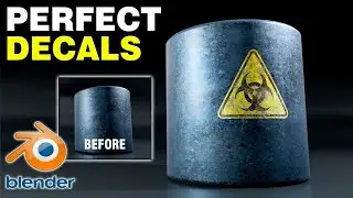 Add a Decal into your Material in Blender