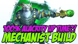 Mechanist PERMA Alarcrity Build Guild Wars 2 End of Dragons