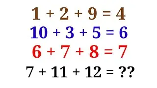 Very Amazing Maths Puzzle || How to solve Maths Puzzle || Momin Jahangir Academy