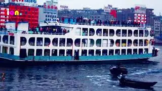 Sokaler Lounceh | ভোর সকালের লঞ্চ ঢাকা সদরঘাট