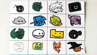 Draw Health Icons from Friday Night Funkin Part 1