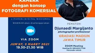 TRIK Menggunakan KAMERA dengan konsep FOTOGRAFI KOMERSIAL - Djunaedi Margijanto