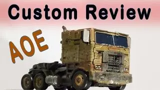 Evasion mode Optimus Prime Custom review + Upgrade kit. Español