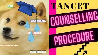 TANCET COUNSELLING PROCEDURE | TANCET 2021 NEXT  STEP FOR MBA/MCA/ME