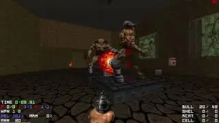 Doom 2: Cyber Dreams MAP06 Nightmare! Speed/100 Secrets in 1:06