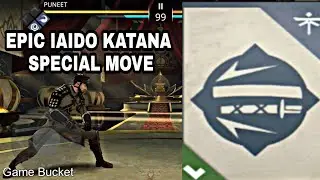 Shadow Fight 3 EPIC IAIDO KATANA | SPECIAL MOVE KENJUTSU