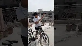 Gear cycle ka kya haal ho gaya  ..  #cycleriding