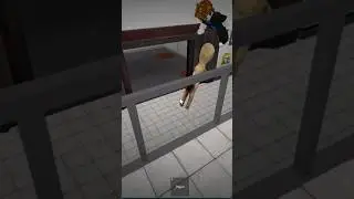 SCP-173 Trying to Kill a Hacker! #roblox #scp173 #funny #scary