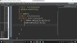 Sum of f(a[i], a[j]) over all pairs in an array of n integers | solution in JAVA