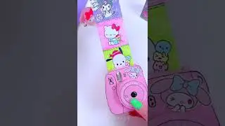 Sanrio Paper Craft - Instax Mini #diy #papercraft #sanrio