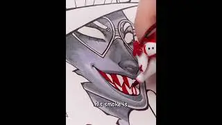Drawing Valentino from Hazbin Hotel