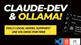 Claude Dev + Ollama: FREE Cursor Alternative| Groq|FULLY LOCAL|Ollama Support