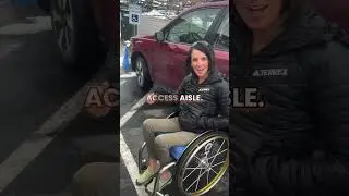 What is an access aisle? ♿