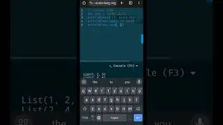 Concise code in Scala 🔥🔥🔥 #youtubeshorts #scala #concise #code #learning #viral #trending #youtube #