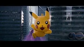 Pikachu vs Mewtwo Scene - Pokemon: Detective Pikachu (2019)