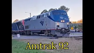 Amtrak 92 Southern Pines, NC 10/17/2024