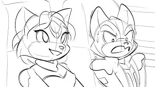 Krystal's First Flight Lesson | Star Fox Animatic