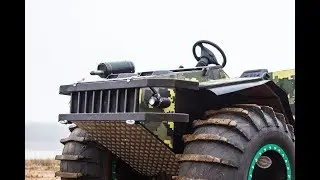 Гонка вездеходов.Обзор нового Вездехода БТХ-2.