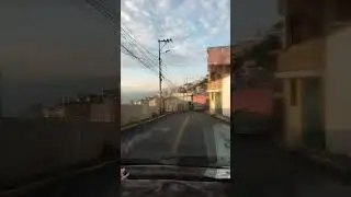 bajando el cerro de Quito