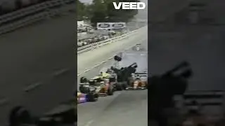 Mauricio Gugelmin Has A Massive Crash At The Start Of The 1989 French Grand Prix