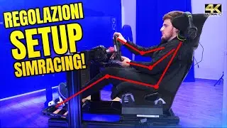 COME REGOLARE IL SEDILE SIMRACING Feat. @malatidisimracing - CARICAMENTE ITA 4K