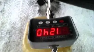 Замер тяги винта