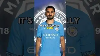 Gundogan To Manchester City Confirmed✅🔴🔵 #barcelona #shorts #youtubeshorts