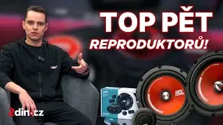 TOP 5 reproduktorů do auta 🤌🔝